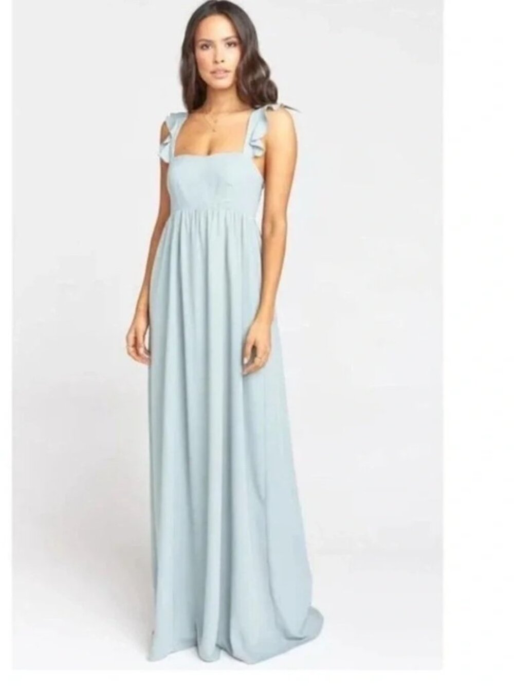 Show Me Your Mumu June Maxi Dress (Size Small) (Color Silver Sage)